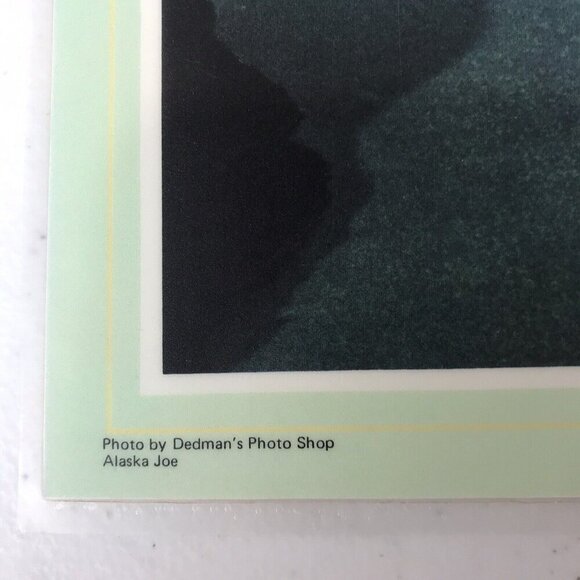 Vintage Dyea Skagway Alaska Placemat 2-Sided Laminated & Washable - Picture 4 of 7